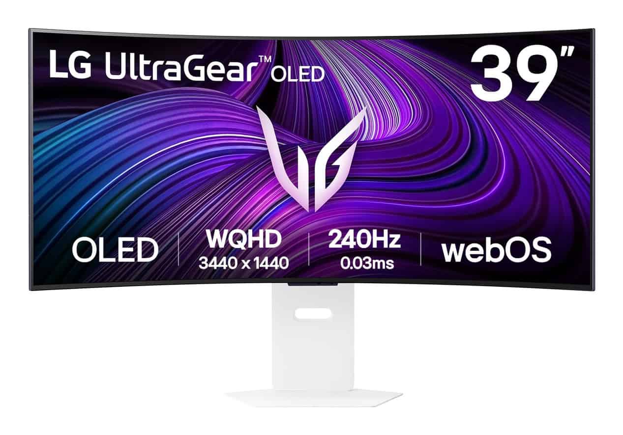 LG 39GX90SA-W computer monitor 99,1 cm (39) 3440 x 1440 Pixels Wide Quad HD OLED Wit (39GX90SA-W.AEU) thumbnail