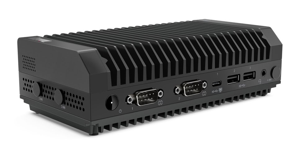 Lenovo ThinkEdge SE30 Intel® Core™ i5 i5-1145GRE 16 GB DDR4-SDRAM 512 GB SSD Windows 10 IoT Enterprise Mini PC Zwart (11NA000DGE) thumbnail