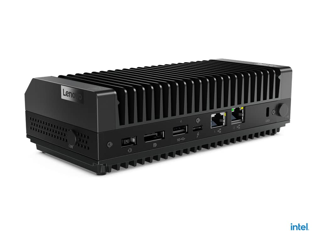 Lenovo ThinkEdge SE30 i3-1115GRE Desktop Intel® Core™ i3 8 GB DDR4-SDRAM 256 GB SSD Windows 10 IoT Enterprise PC Zwart (11NA001MGE) thumbnail