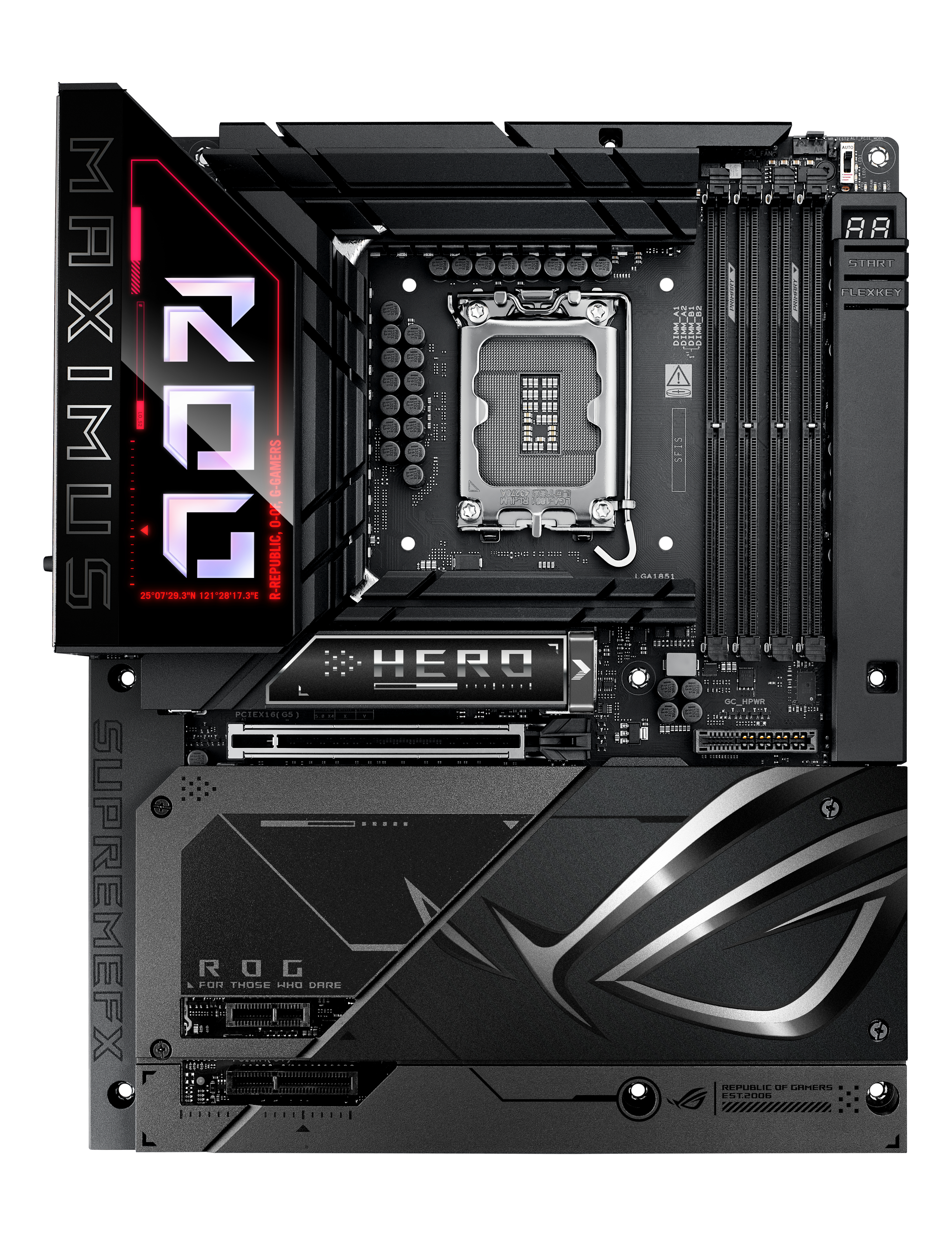 ASUS ROG MAXIMUS Z890 HERO BTF Intel Z890 LGA 1851 (Socket V1) ATX (90MB1KG0-M0EAY0) thumbnail