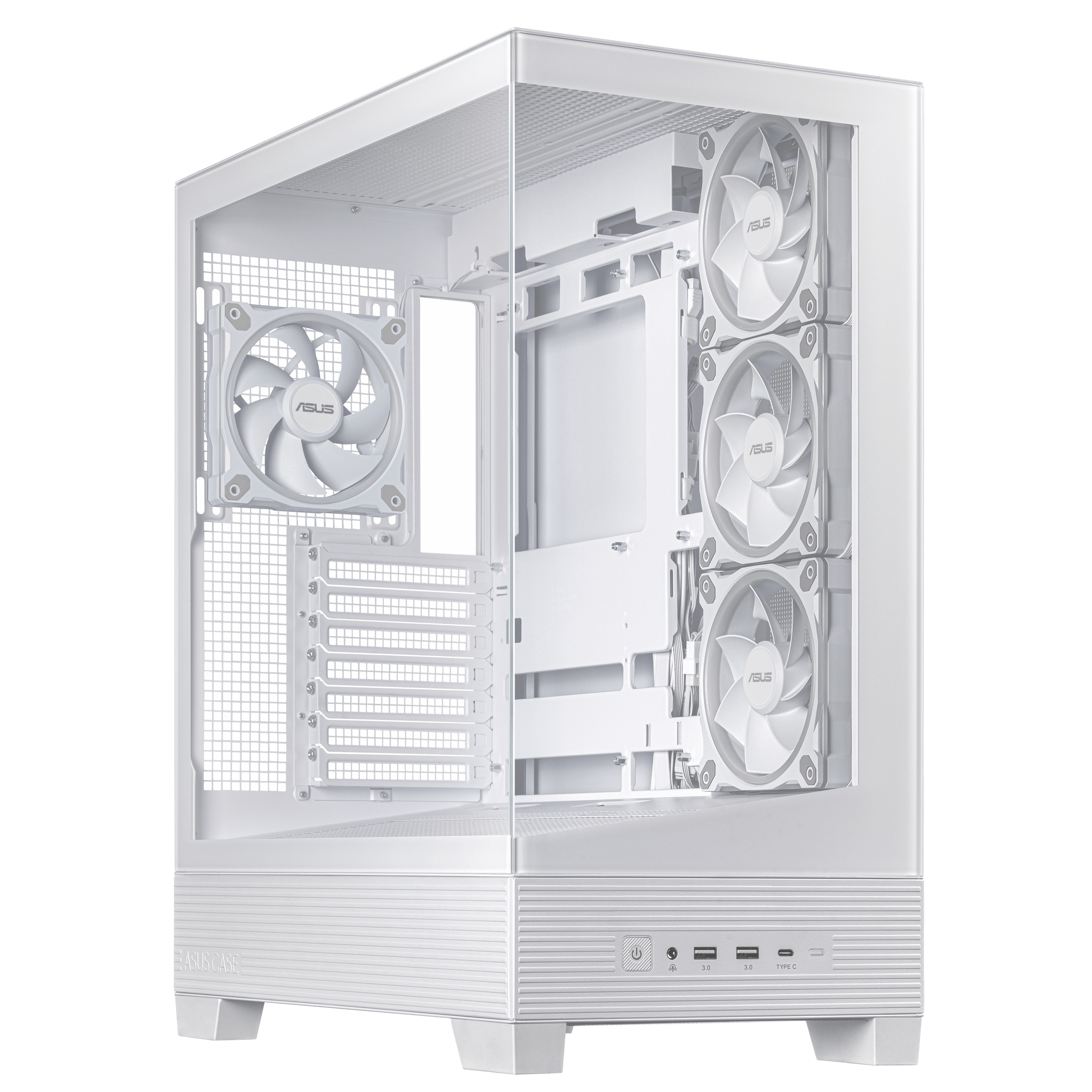 ASUS A31 Plus TG ARGB WHITE Midi Tower Wit (90DC00R3-B19000) thumbnail