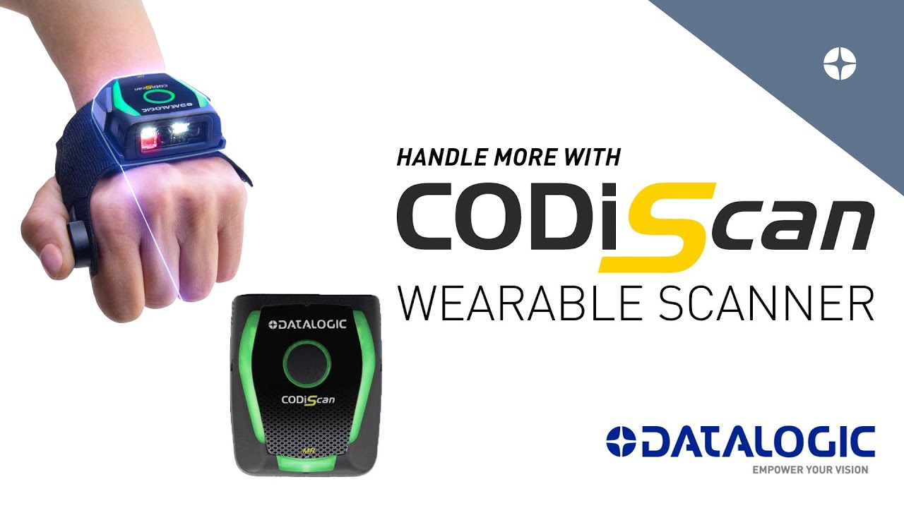 Datalogic CODiScan RT, BT, 2D, HD, BT (BLE), zwart, groen (HS7600RT) thumbnail