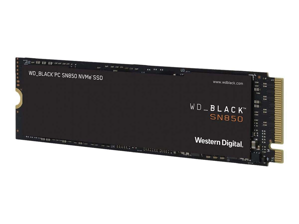 Western Digital M.2 1TB WD Black SN850 NVMe with Heatsink PCIe Gen4 (WDBAPZ0010BNC-WRSN) thumbnail