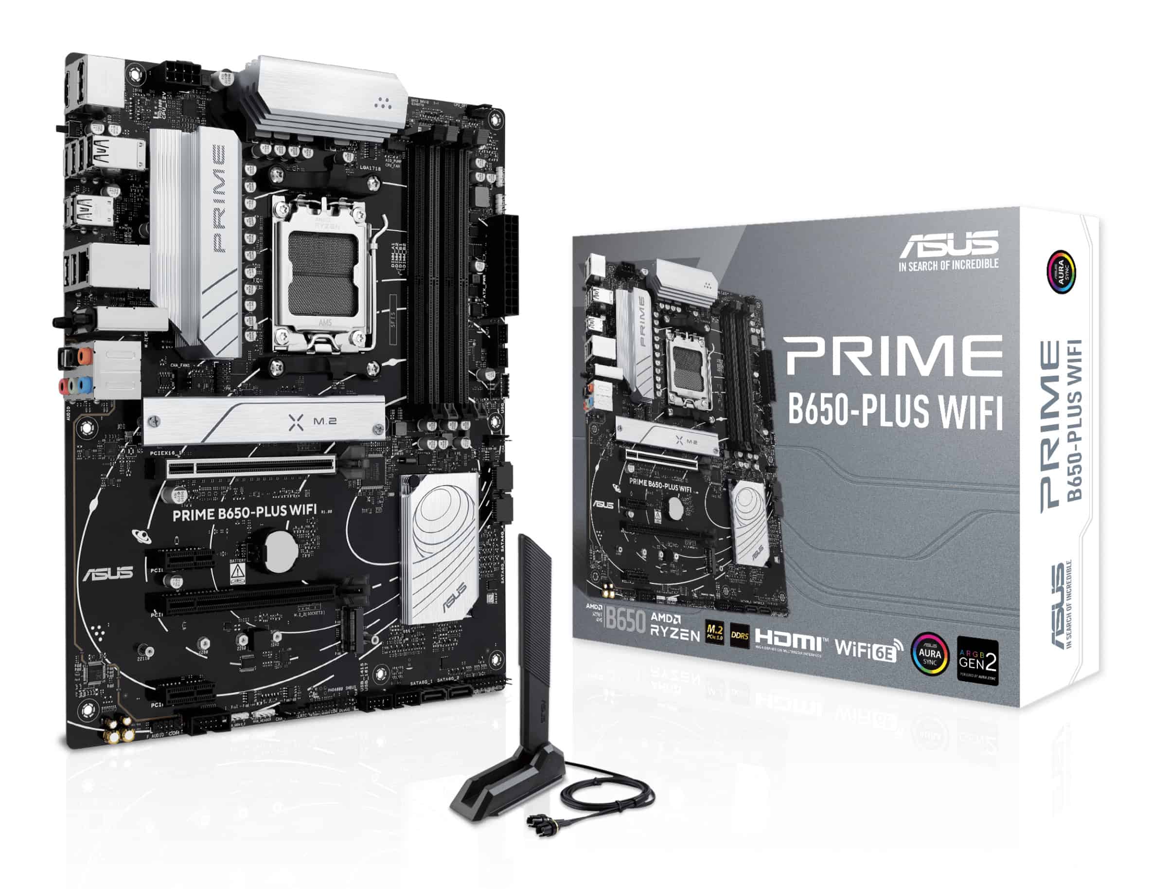 ASUS PRIME B650-PLUS WIFI AMD B650 Socket AM5 ATX (90MB1LD0-M0EAY0) thumbnail