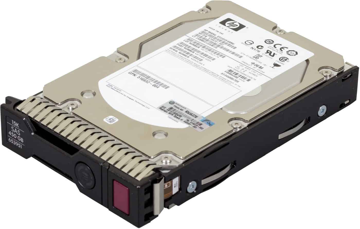 HP 450GB 6G SAS 15K 3.5in SC ENT (653951-001-RFB) thumbnail