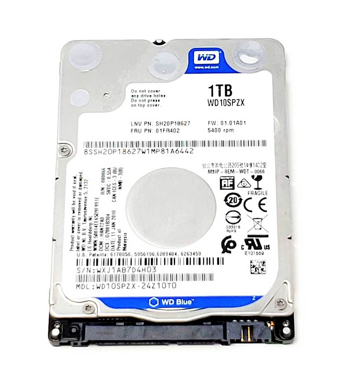 Lenovo ThinkPad - Hard disk - 1 TB - 2.5 Inch (6.4 cm) (4XB0K48493) thumbnail