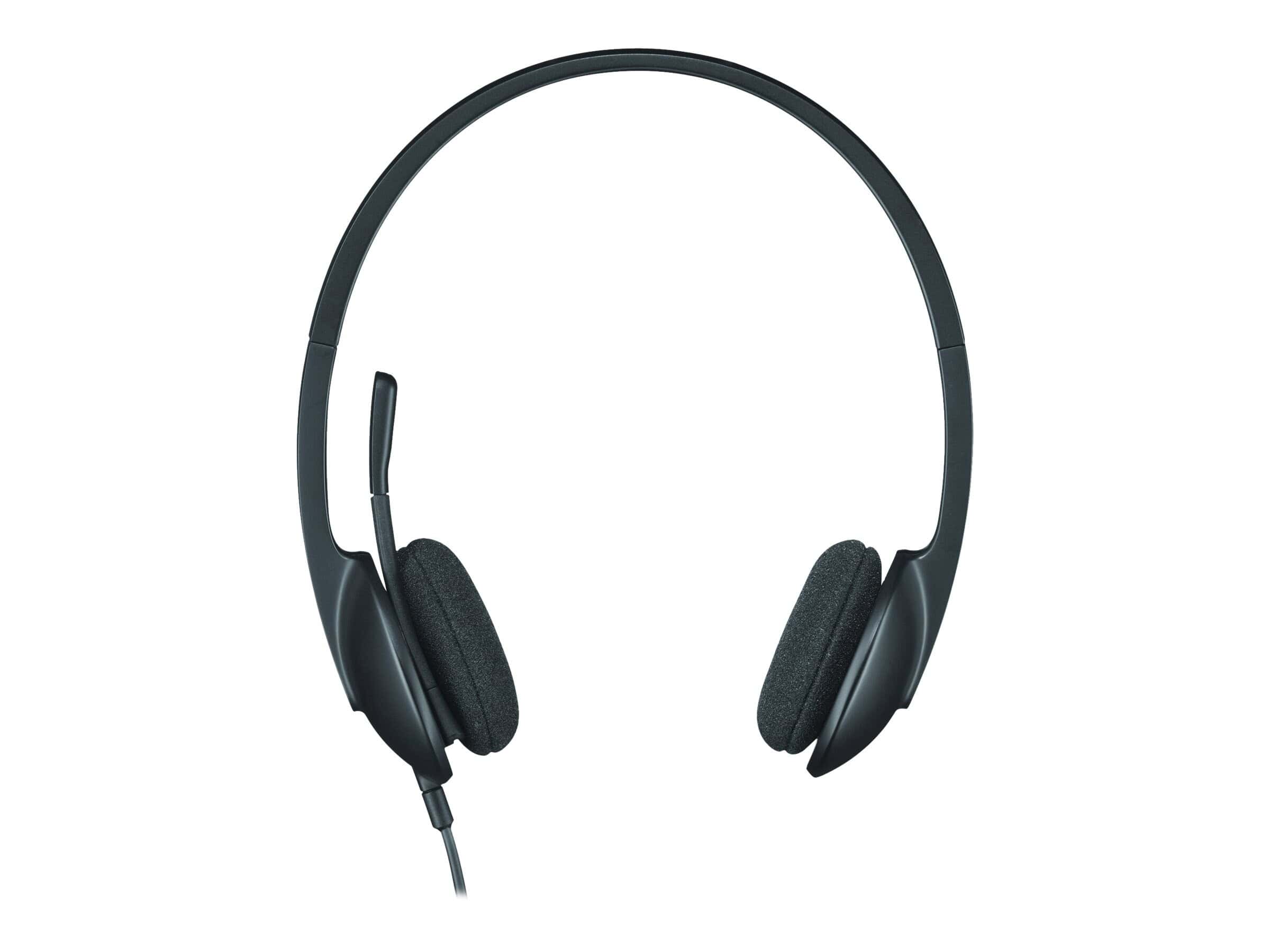 Logitech USB Headset H340 - headset (981-000507) thumbnail