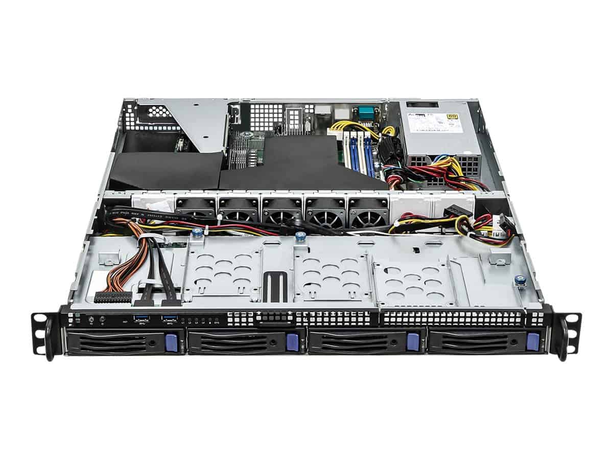 ASRock Barebone 1U Single Sockel AM4 1U4LW-X570 (1U4LW-X570) thumbnail