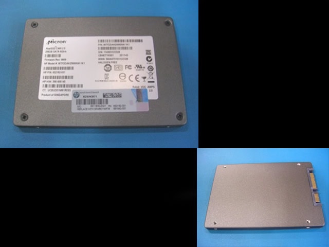 HP 661842-001 internal solid state drive 256 GB SATA II (661842-001) thumbnail