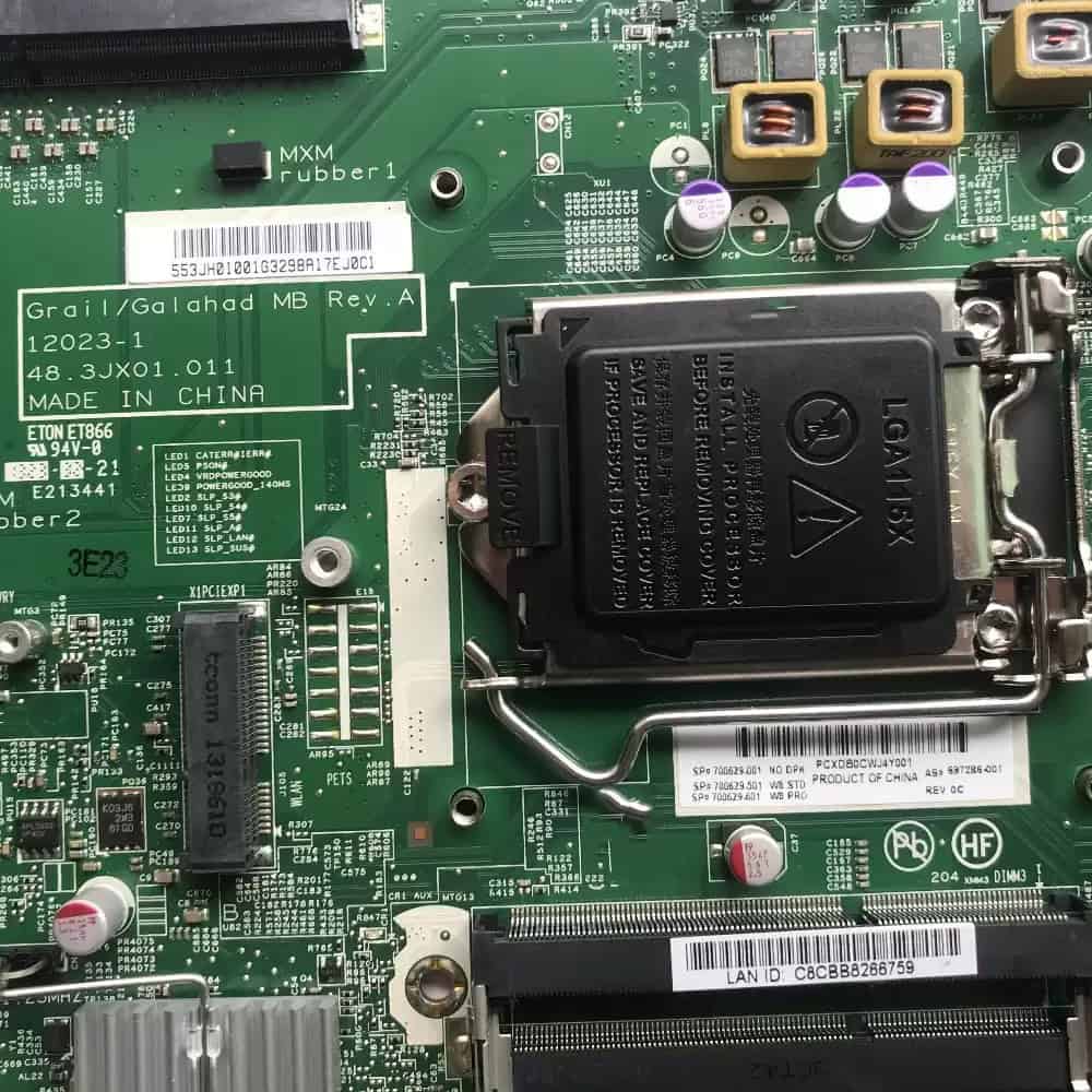 HP SPS-BD SYS SHARK BAY AiO GRAIL C2 (700629-001) thumbnail