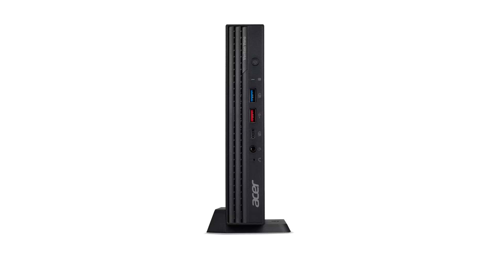 Acer Veriton Vero N6720GT I53516Q Pro Intel® Core™ i5 i5-14500T 16 GB DDR5-SDRAM 512 GB SSD Windows 11 Pro Mini PC Zwart (DT.R27EH.001) thumbnail