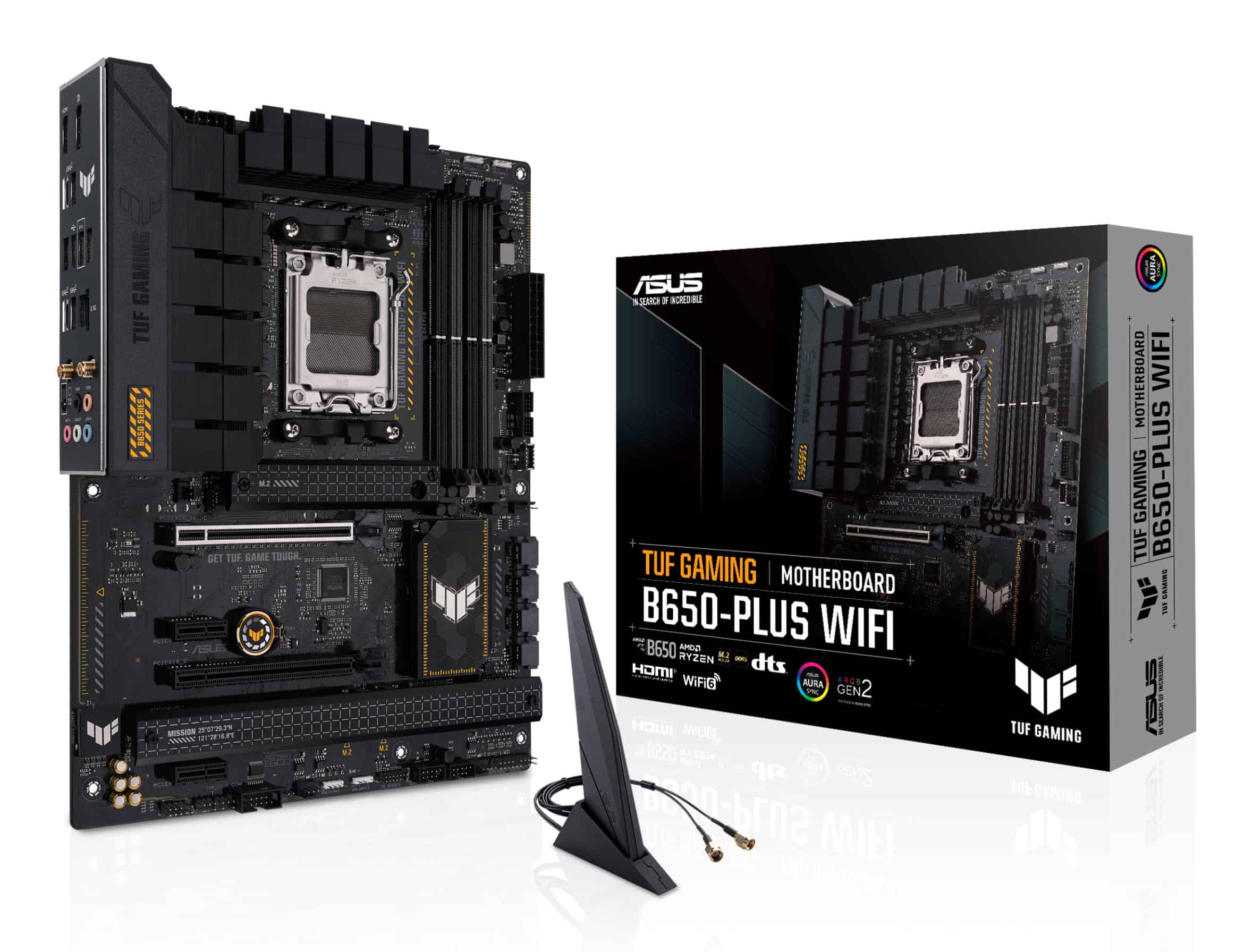 ASUS TUF GAMING B650-PLUS WIFI AMD B650 Socket AM5 ATX (TUF GAMING B650-PLUS WIFI) thumbnail