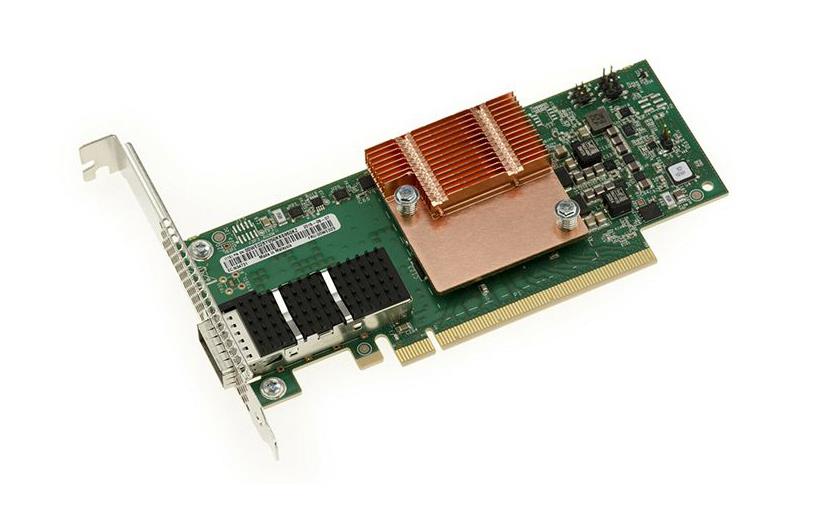INTEL OPA SINGLE PORT 100GB QSFP28 PCIE 3.0 X16 HFI CARD - LPB (J10548-020-LP) thumbnail