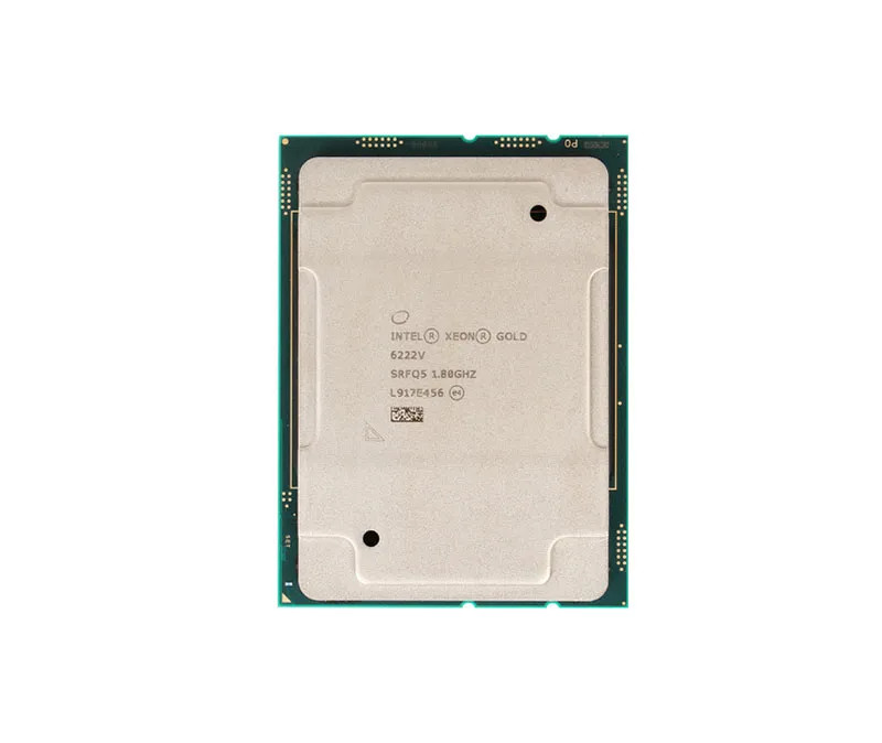 INTEL XEON 20 CORE CPU GOLD 6222V 27.5M 1.80GHZ 115W (2400) (SRFQ5) thumbnail