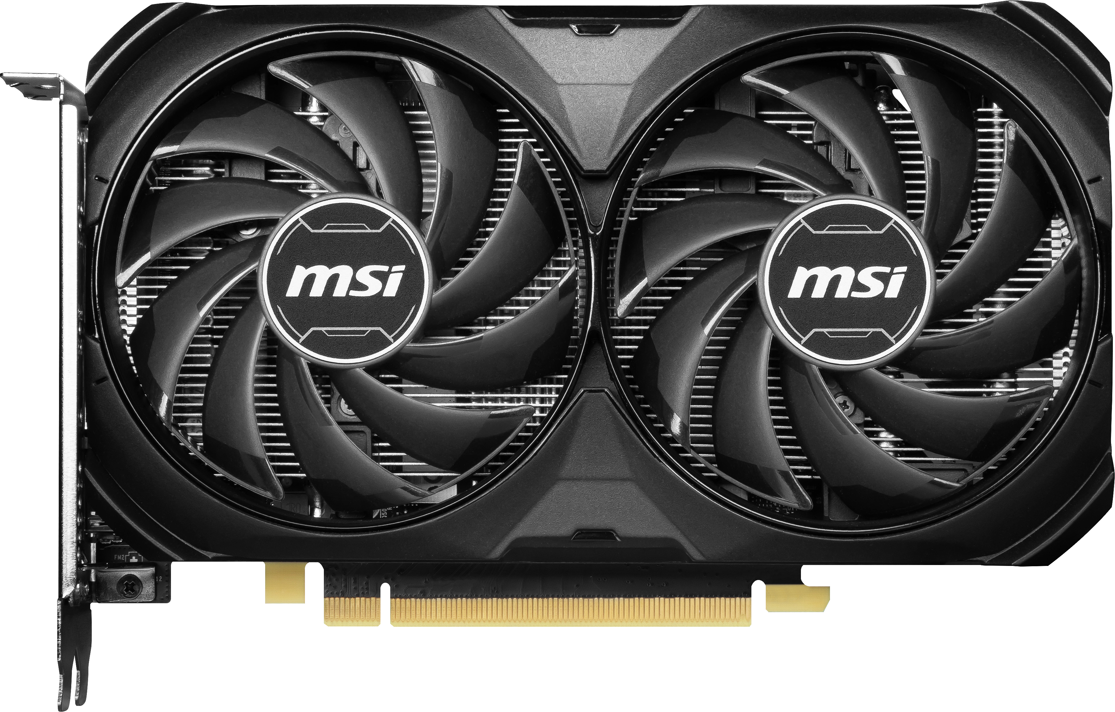 MSI VENTUS GeForce RTX 4060 Ti 2X BLACK 8G OC NVIDIA 8 GB GDDR6 (4060TIVENT2XBL8GOC) thumbnail