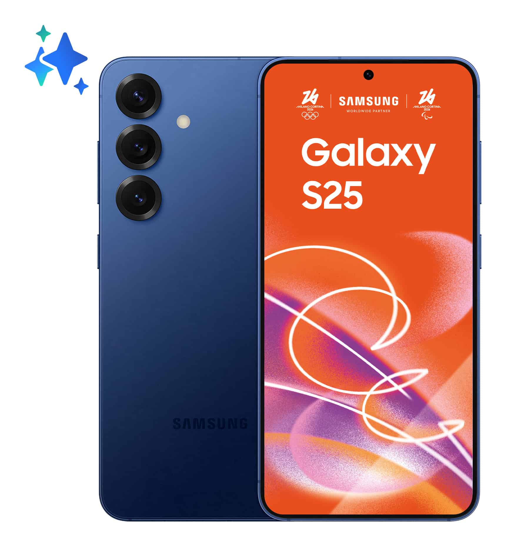 Samsung Galaxy S25 15,8 cm (6.2") Dual SIM Android 15 5G USB Type-C 12 GB 128 GB 4000 mAh Marineblauw (SM-S931BDBDEUE) thumbnail