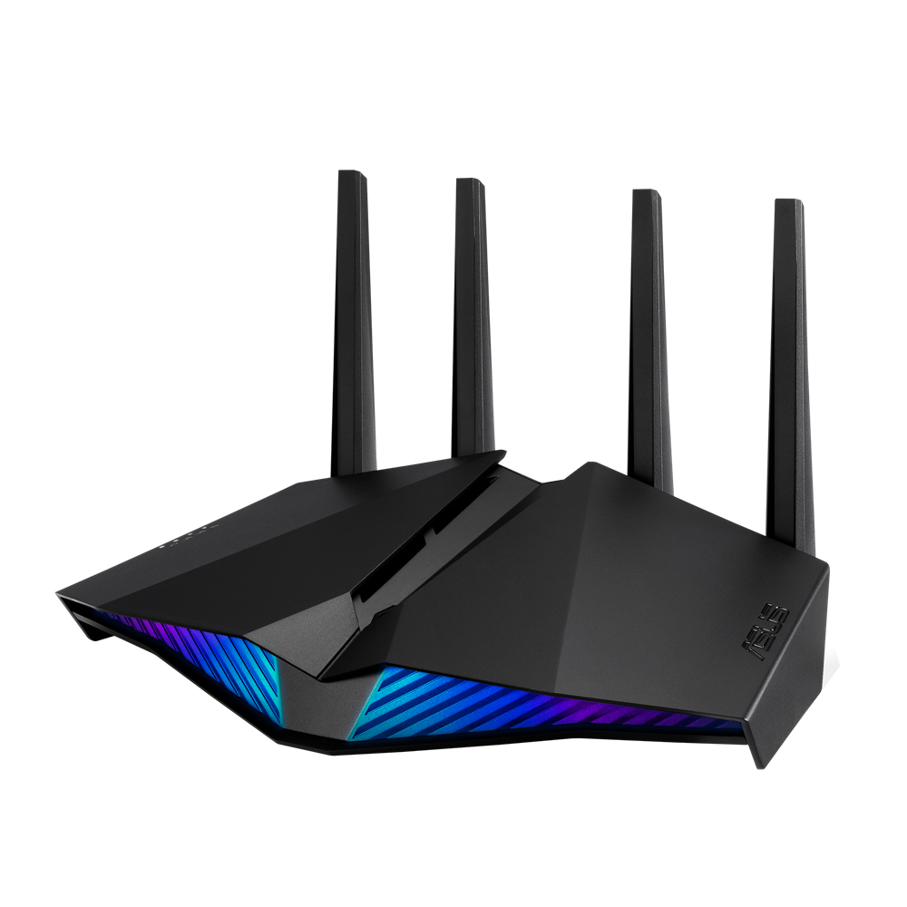 ASUS RT-AX82U draadloze router Gigabit Ethernet Dual-band (2.4 GHz / 5 GHz) Zwart (90IG05G0-MO3R10) thumbnail