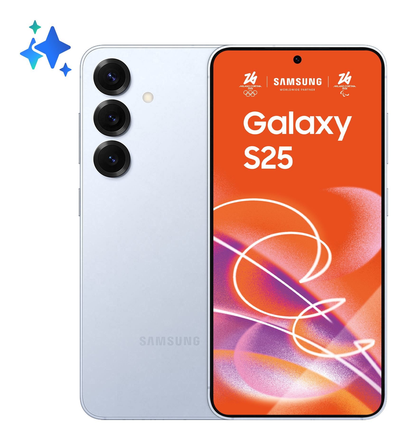 Samsung Galaxy S25 15,8 cm (6.2") Dual SIM Android 15 5G USB Type-C 12 GB 128 GB 4000 mAh Blauw (SM-S931BLBDEUE) thumbnail