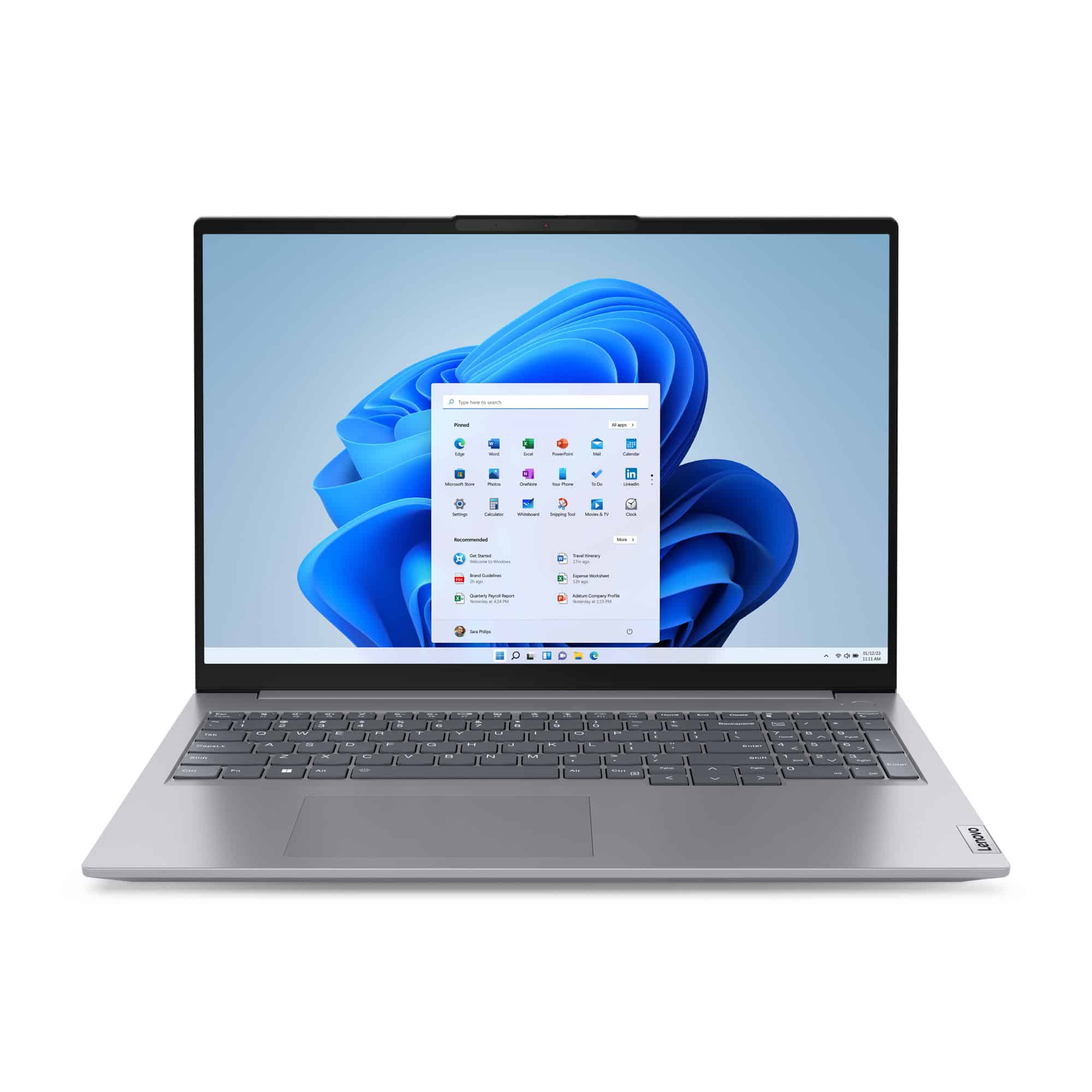 Lenovo ThinkBook 16 G6 IRL Intel® Core™ i5 i5-1335U Laptop 40,6 cm (16") WUXGA 16 GB DDR5-SDRAM 512 GB SSD Wi-Fi 6 (802.11ax) Windows 11 Pro Duits Grijs (21KH006EGE) thumbnail