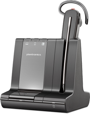 POLY 8240 Office Headset Draadloos oorhaak, In-ear Kantoor/callcenter Bluetooth Zwart (211819-02) thumbnail
