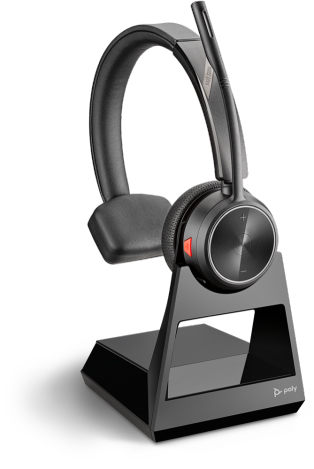 POLY 7210 Office Headset Draadloos Hoofdband Kantoor/callcenter Zwart (213010-02) thumbnail