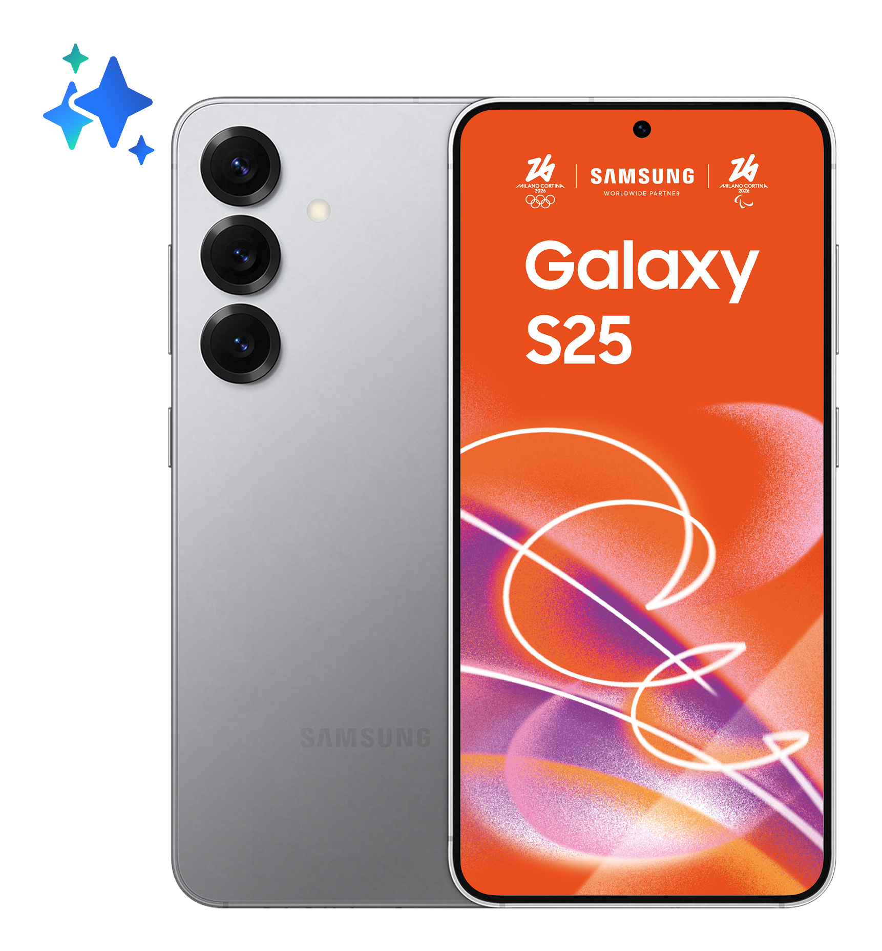 Samsung Galaxy S25 15,8 cm (6.2") Dual SIM Android 15 5G USB Type-C 12 GB 512 GB 4000 mAh Zilver (SM-S931BZSHEUE) thumbnail