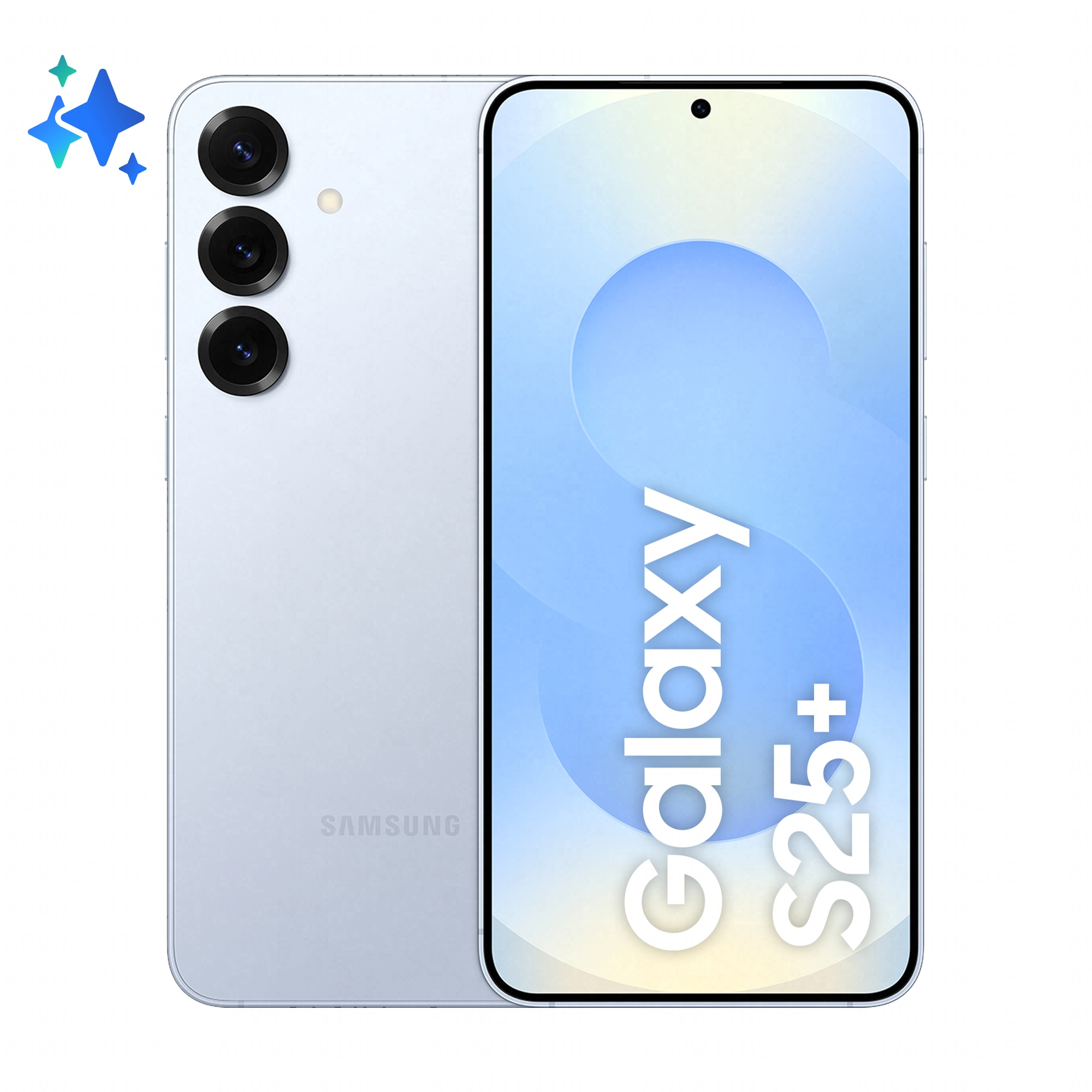 Samsung Galaxy S25+ 17 cm (6.7) Dual SIM Android 15 5G USB Type-C 12 GB 256 GB 4900 mAh Blauw (SM-S936BLBDEUE) thumbnail