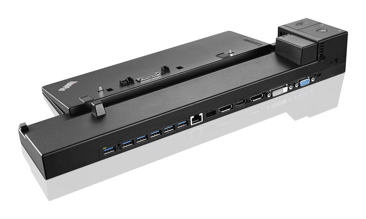 Lenovo 40A50230EU laptop dock & poortreplicator Docking Zwart (40A50230EU) thumbnail