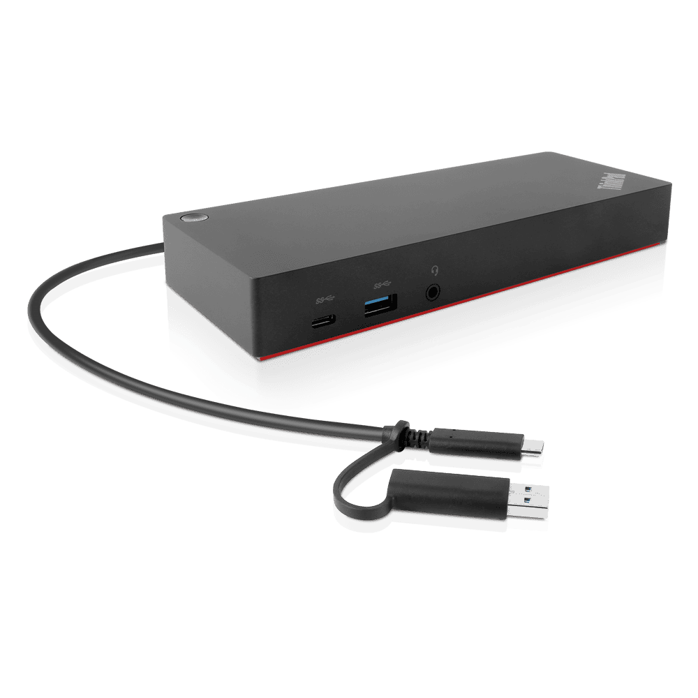 Lenovo ThinkPad Hybrid USB-C with USB-A Dock includes power cable. For AU. (40AF0135AU) thumbnail