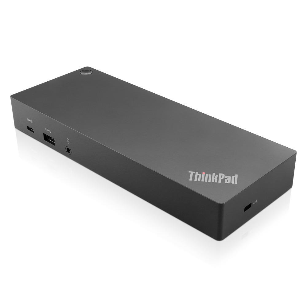 Lenovo ThinkPad Hybrid USB-C with USB-A Dock Bedraad USB 3.2 Gen 2 (3.1 Gen 2) Type-C Zwart (40AF0135IN) thumbnail