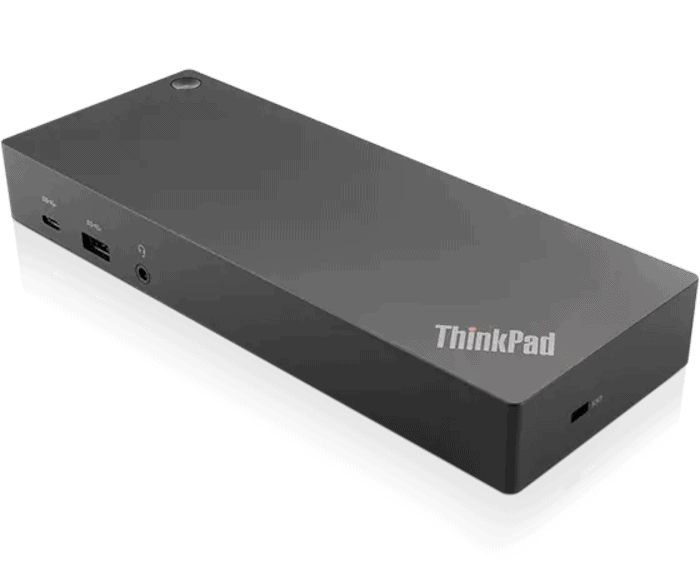 Lenovo ThinkPad Hybrid USB-C with USB-A Dock includes power cable. For UK,EU. (40AF0135WW) thumbnail