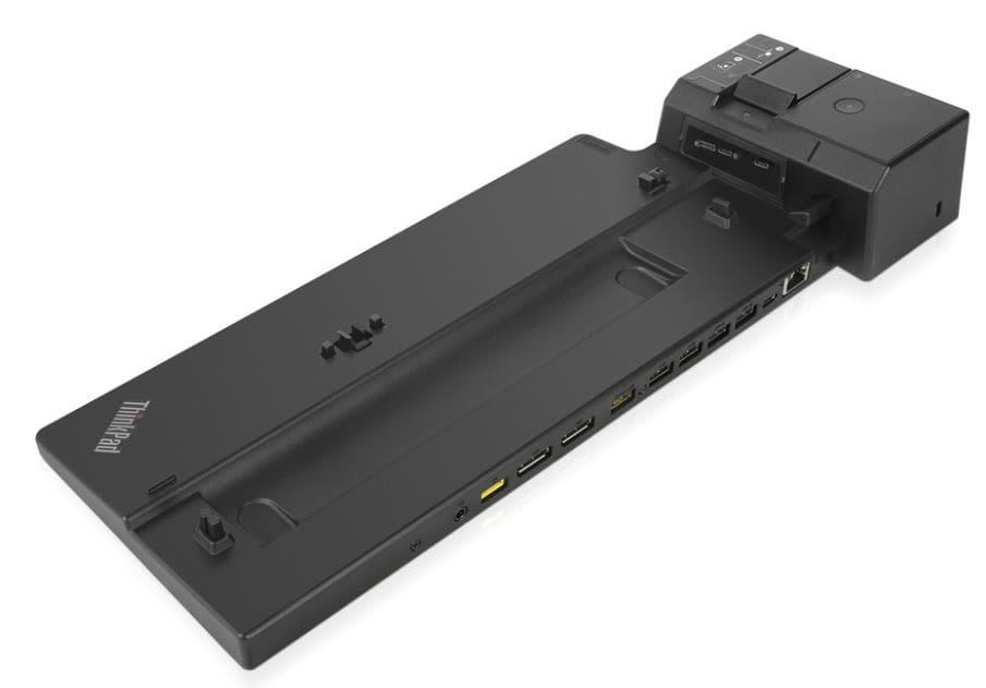 Lenovo 40AH0135EU laptop dock & poortreplicator Docking Zwart (40AH0135EU) thumbnail