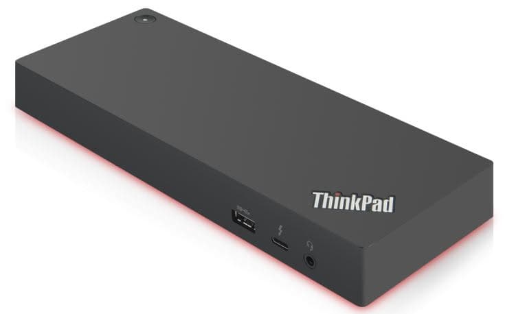 Lenovo Thunderbolt 3 Dock Gen2 Bedraad Zwart, Rood (40AN0135EU) thumbnail