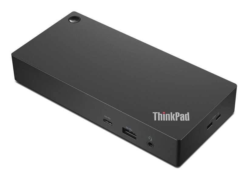 Lenovo ThinkPad Universal USB-C Dock Bedraad USB 3.2 Gen 1 (3.1 Gen 1) Type-C Zwart (40AY0090EU) thumbnail