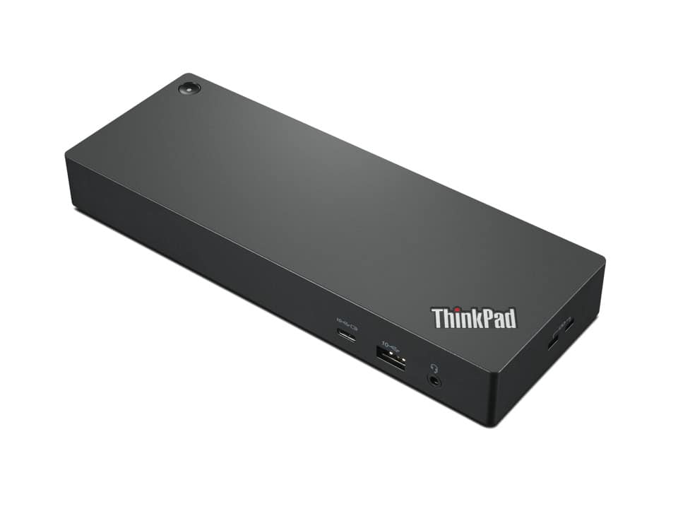 Lenovo 40B00300EU laptop dock & poortreplicator Bedraad Thunderbolt 4 Zwart, Rood (40B00300EU) thumbnail