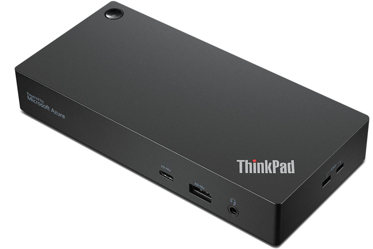 Lenovo ThinkPad Universal USB-C Smart Dock Bedraad USB 3.2 Gen 2 (3.1 Gen 2) Type-C Zwart (40B20135EU) thumbnail