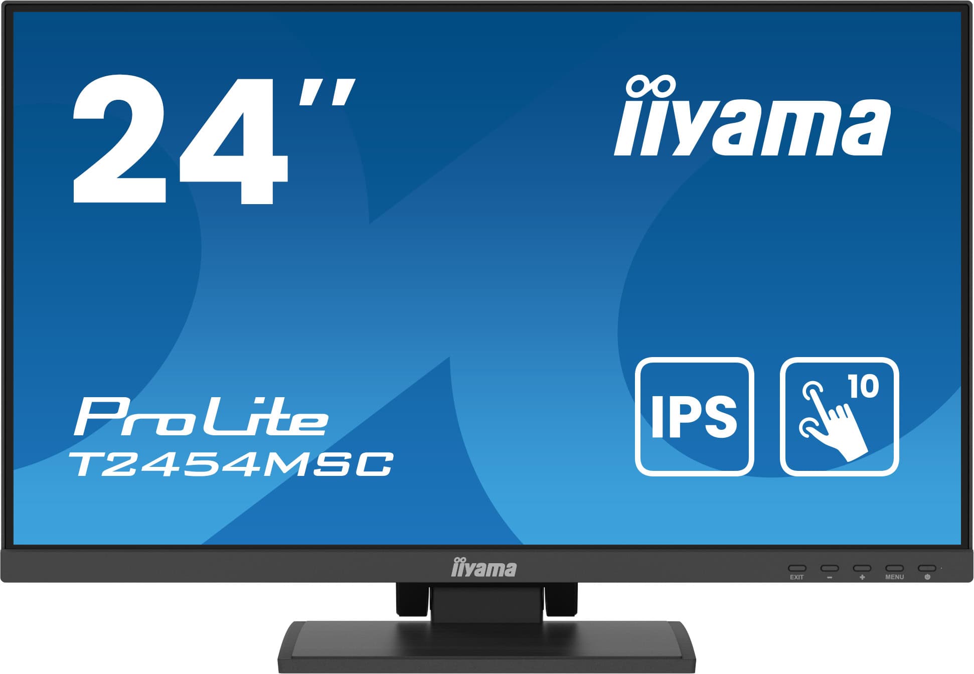 iiyama ProLite T2454MSC-B2AG computer monitor 60,5 cm (23.8) 1920 x 1080 Pixels Full HD LED Touchscreen Multi-gebruiker Zwart (T2454MSC-B2AG) thumbnail