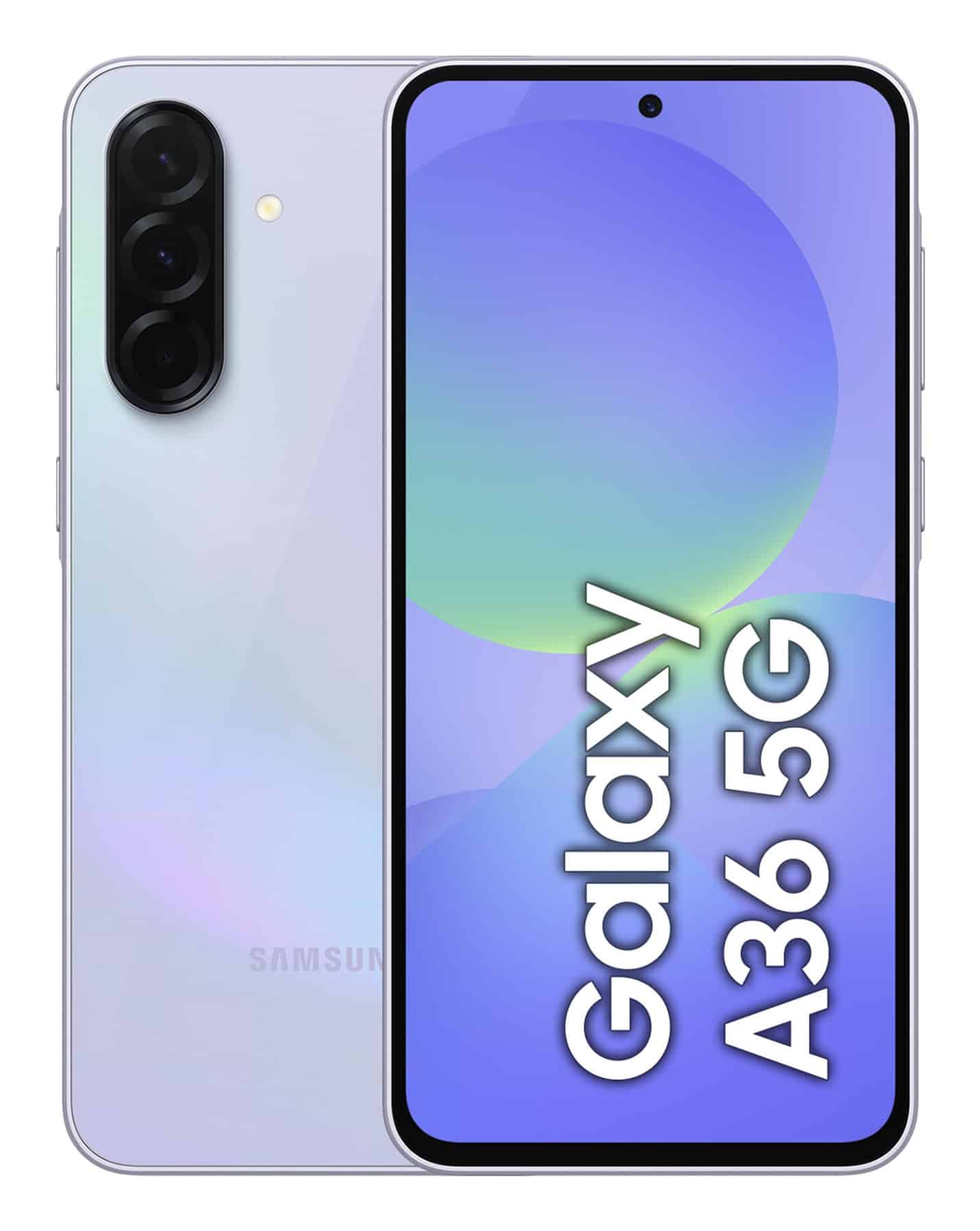 Samsung Galaxy A36 17 cm (6.7") Dual SIM Android 15 5G USB Type-C 8 GB 256 GB 5000 mAh Lavendel (SM-A366BLVGEUB) thumbnail