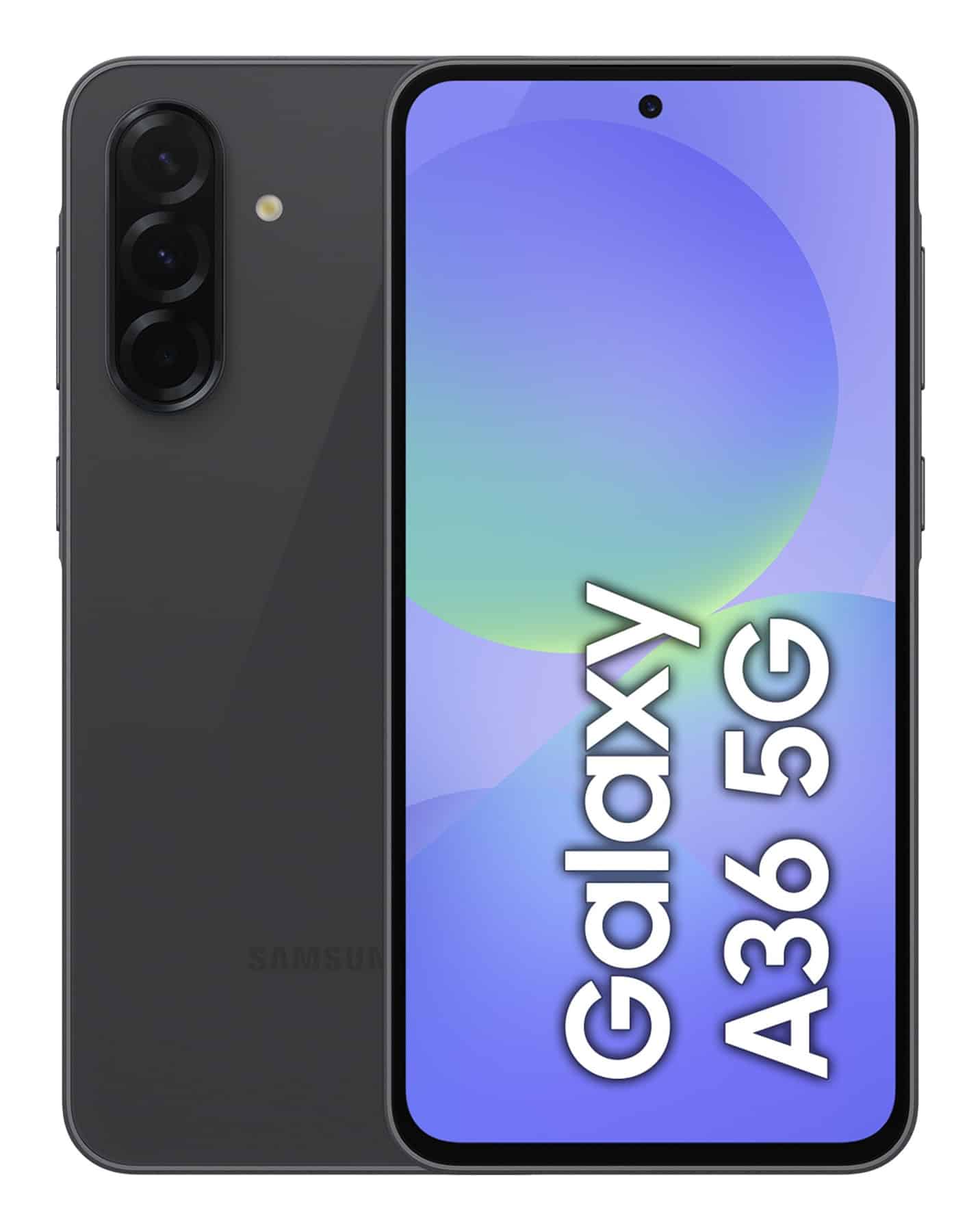Samsung Galaxy A36 17 cm (6.7") Dual SIM Android 15 5G USB Type-C 6 GB 128 GB 5000 mAh Zwart (SM-A366BZKBEUB) thumbnail