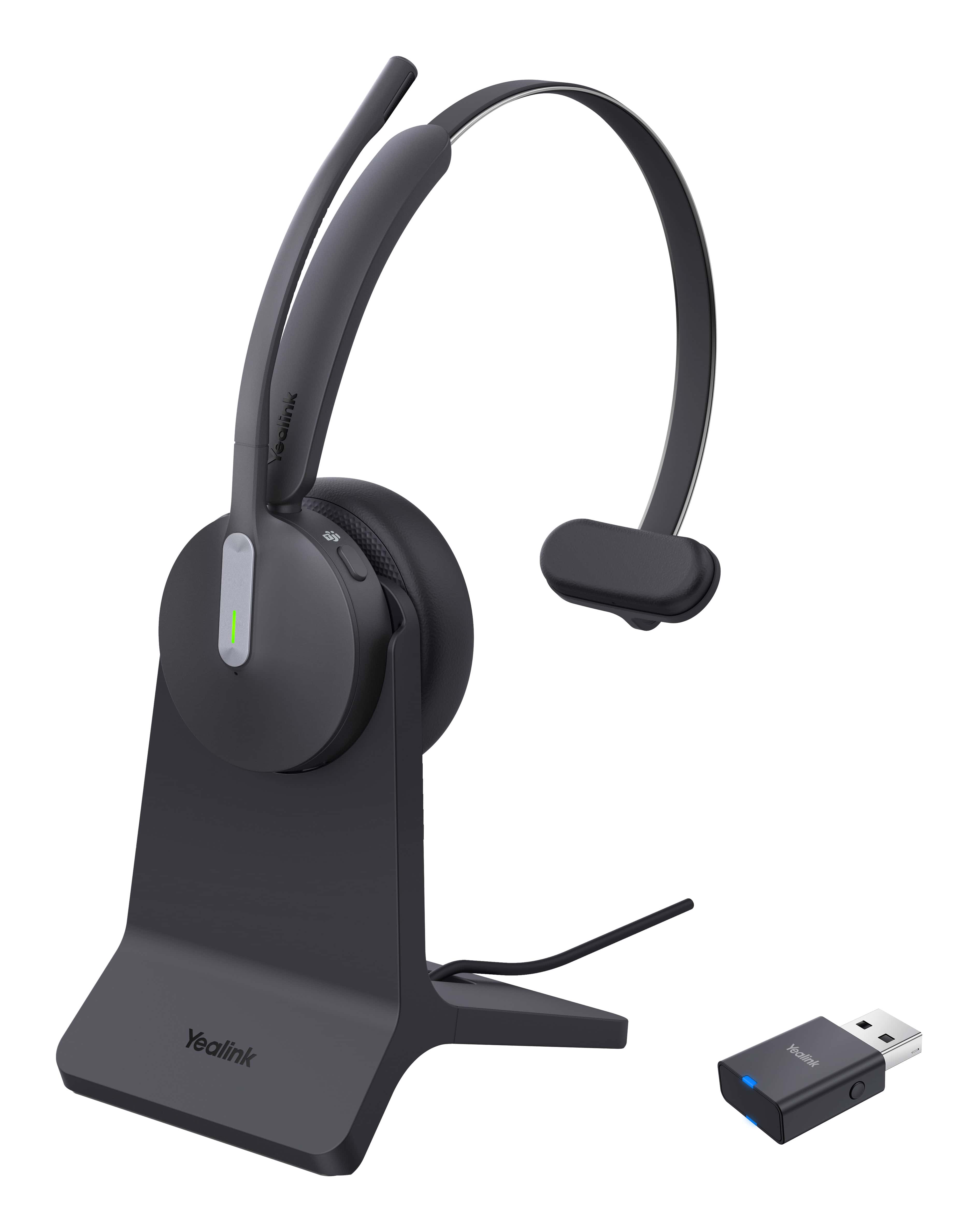 Yealink WH64 Hybird Monol met oplaadstandaard Teams Headset (1208698) thumbnail
