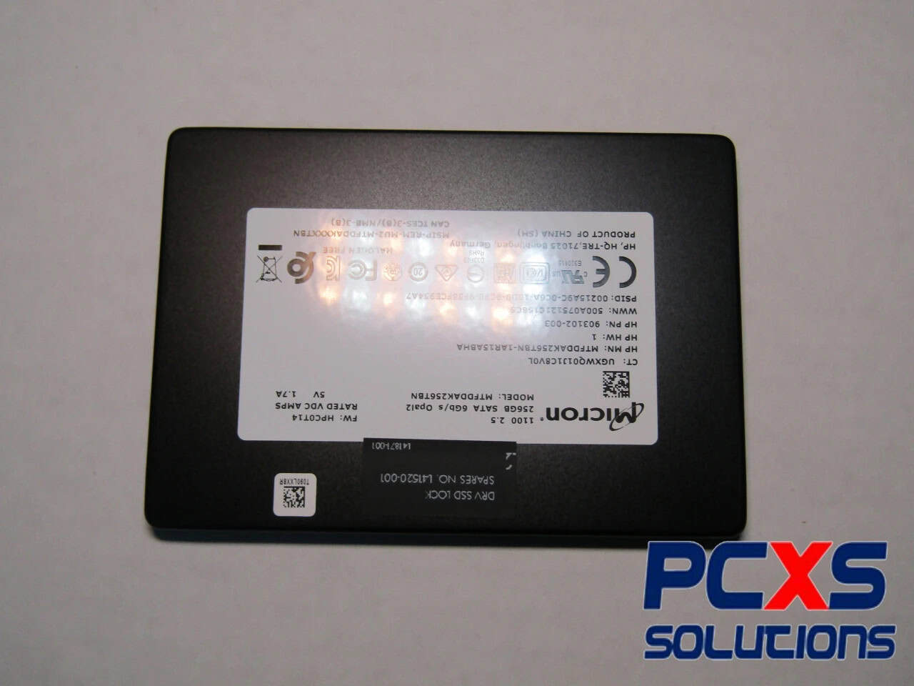 HP SPS-SSD 256GB-401833-MICRON TECH-LOCKED (L84895-001) thumbnail