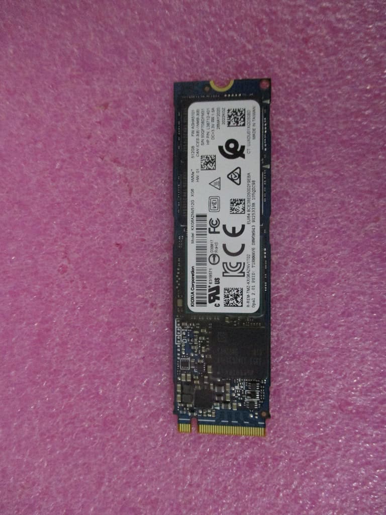 HP SKO-SSD 512GB PCIE GEN3X4 M.2 2280 NMIC (M13322-001) thumbnail