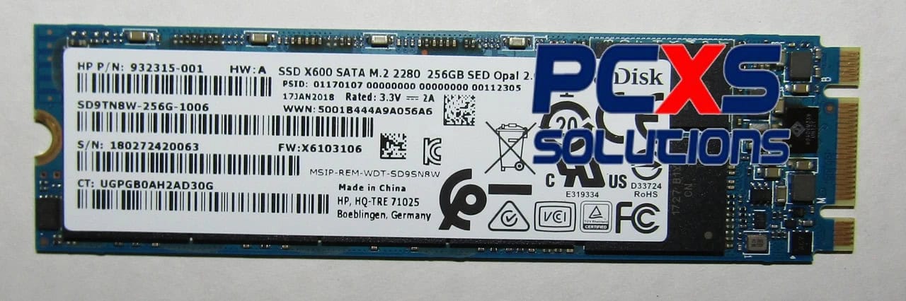 HP SPS-SSD 256GB M.2 FOSCHINI GROUP-LOCKED (N17239-001) thumbnail
