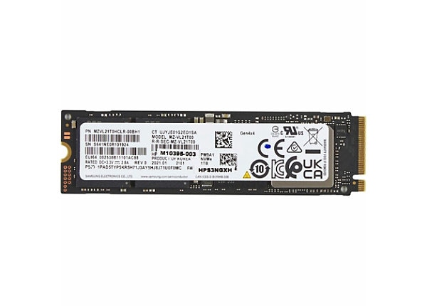 HP SPS-SSD 1TB M.2 2280 PM9A1 PCIE LOCK (N86667-001) thumbnail