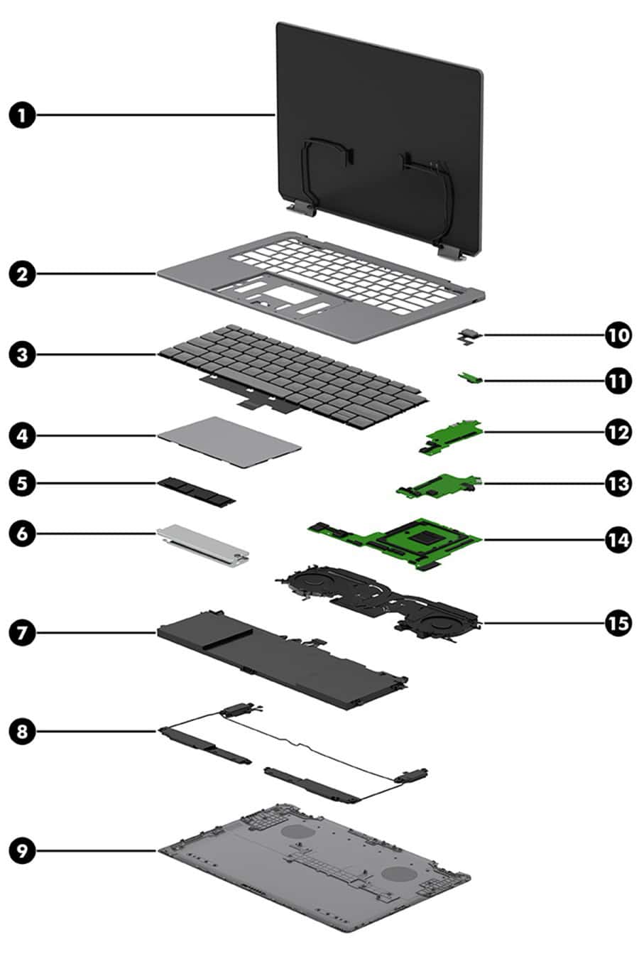 HP SPS-MB UMA U7-258V 32GB RR24C2 WIN (P07116-601) thumbnail
