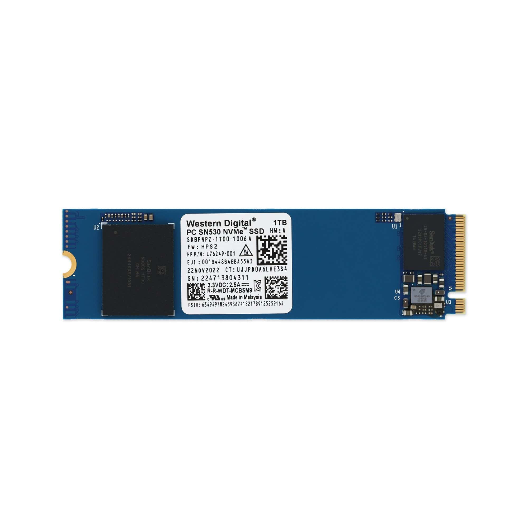 HP SPS-SSD 1TB PCIE NVME VALUE ARTCUNI (P16286-001) thumbnail