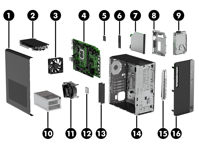 HP SPS-MB MENTALI INTEL ARL-S B860 WIN (P20669-601) thumbnail