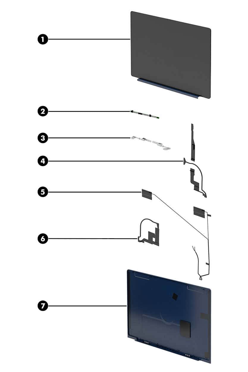 HP SPS-WEBCAM W/RUBBER AND CABLE (P25817-001) thumbnail