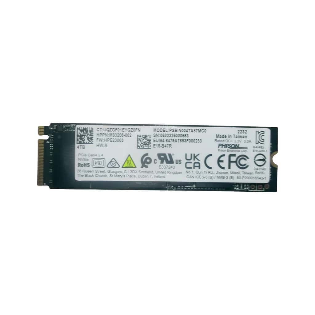 HP SPS-SSD 4TB M.2 2280 LOCKED (P26032-001) thumbnail