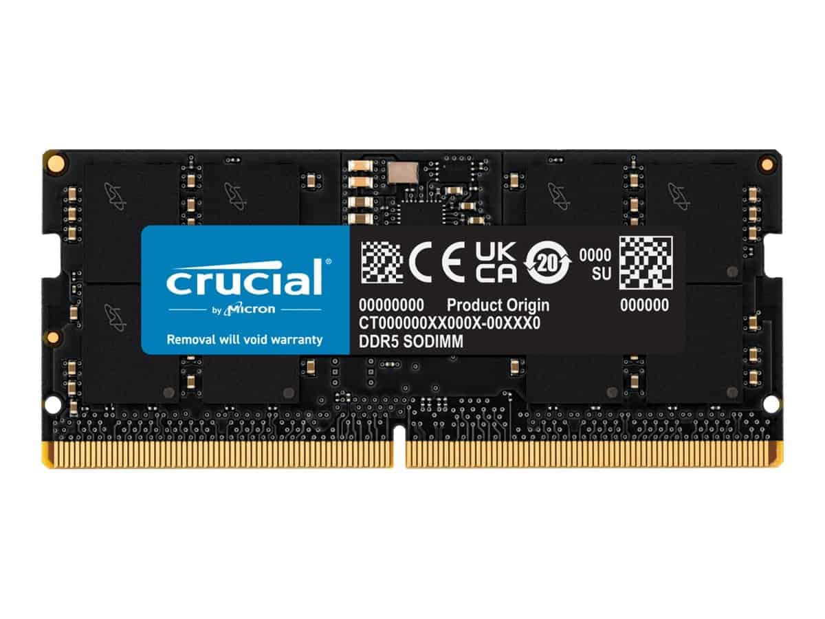 HP SPS-SODIMM 16GB DDR5-5600 LOCK (P36857-001) thumbnail